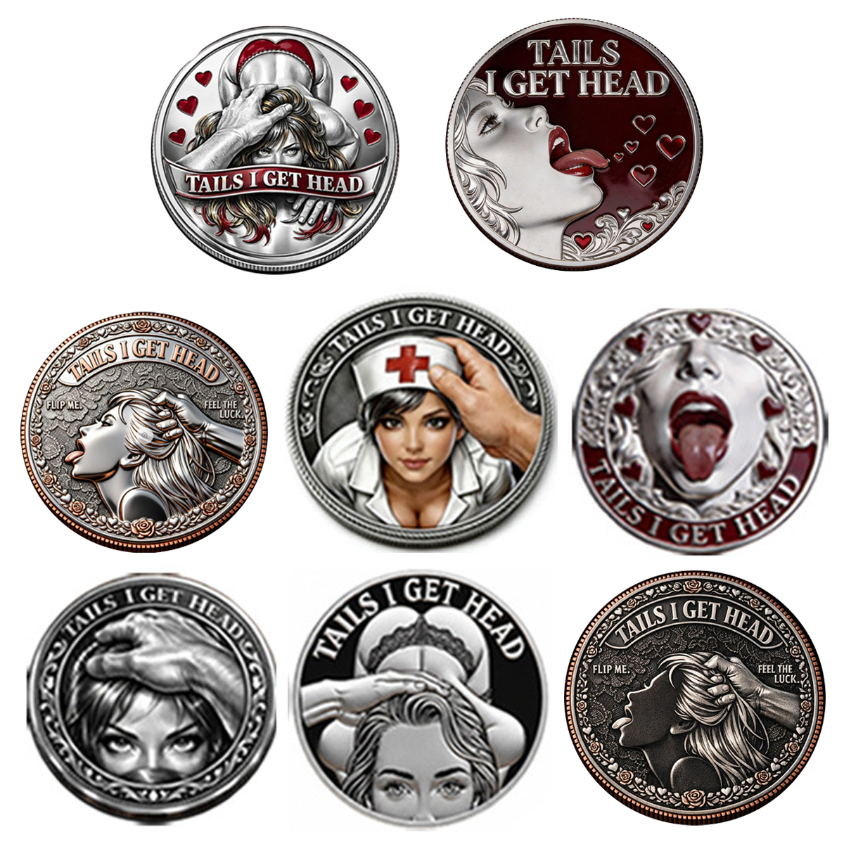 Token Coin Mechanism - Vintage Challenge Coin Funny Prank Lucky