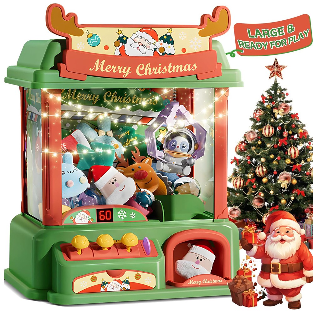 Christmas Claw Machine For Kid - Arcade Game Vending Machine บทวิจารณ์และราคา