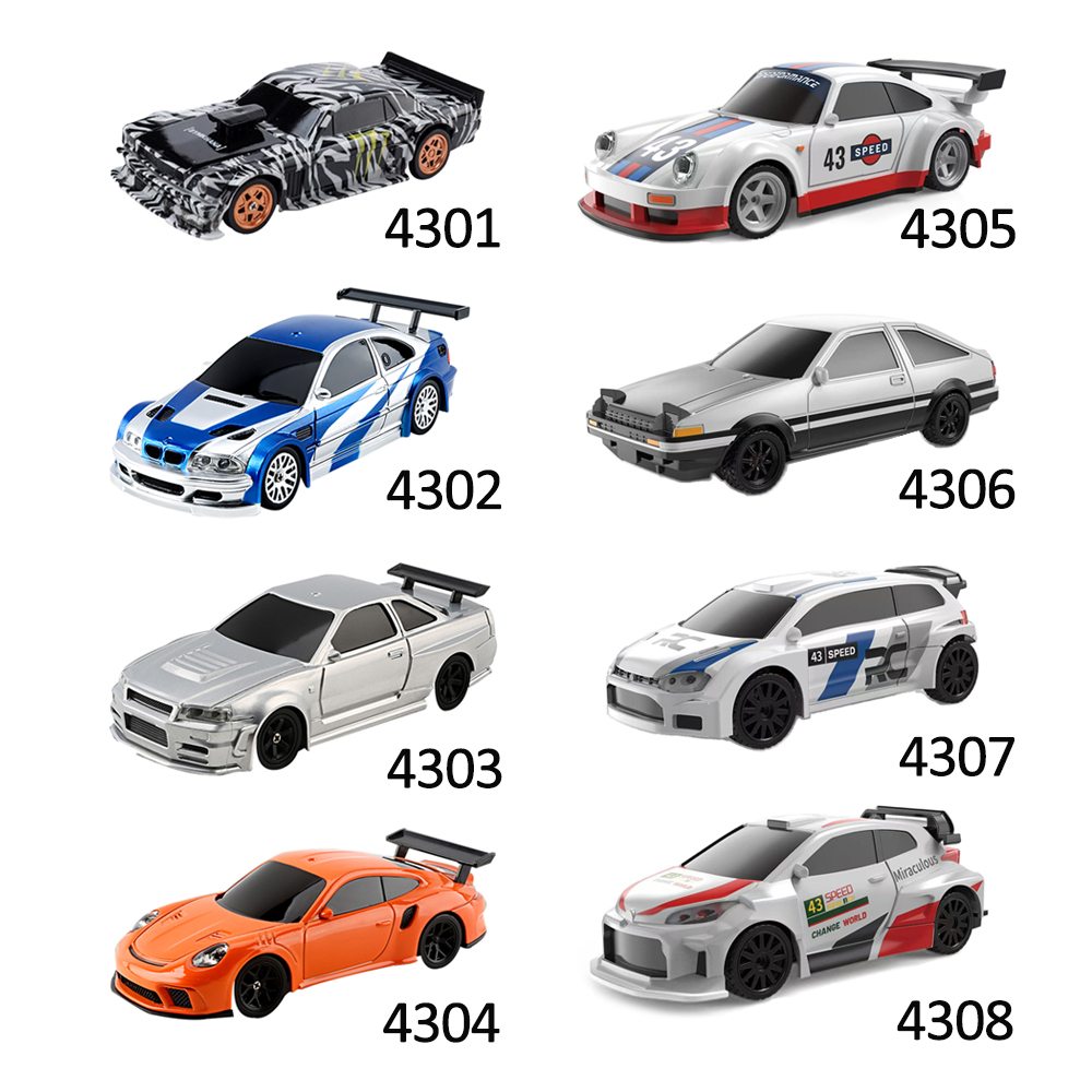 Upgraded Gyro 1/43 RC Drifting - Racing Arcade Cabinet บทวิจารณ์และราคา