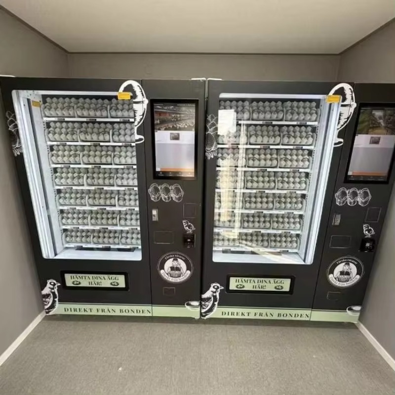 Automatic  Fresh Egg Dispenser - Vending Machine Qr Code บทวิจารณ์และราคา