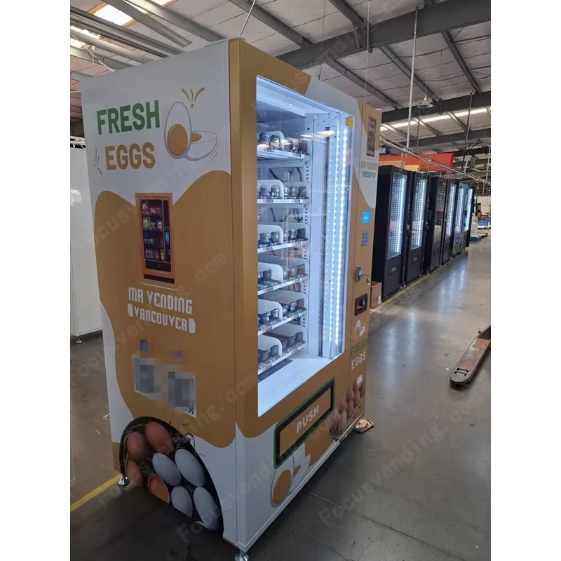Automatic  Fresh Egg Dispenser - Vending Machine Qr Code บทวิจารณ์และราคา