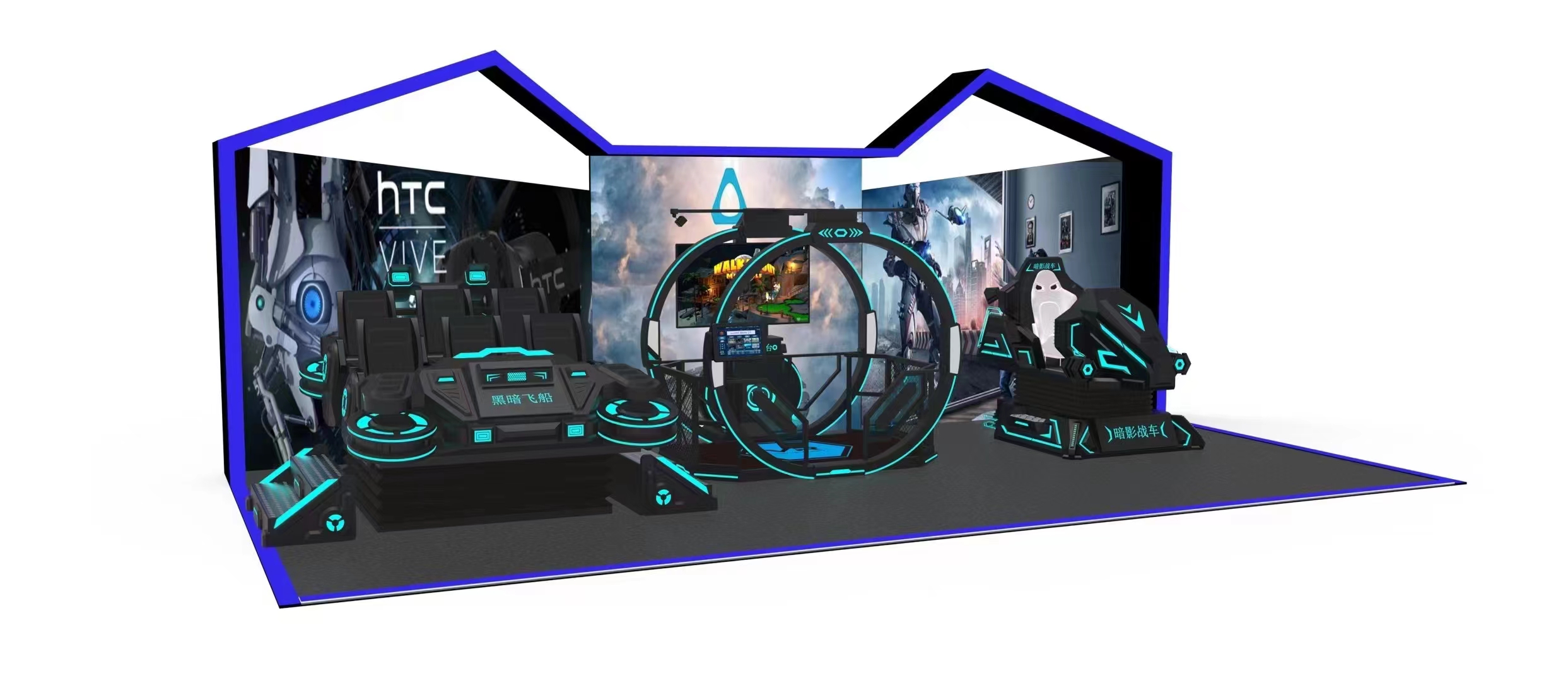 High Quality Theme Park 4 Seat - 9D Vr Simulator บทวิจารณ์และราคา
