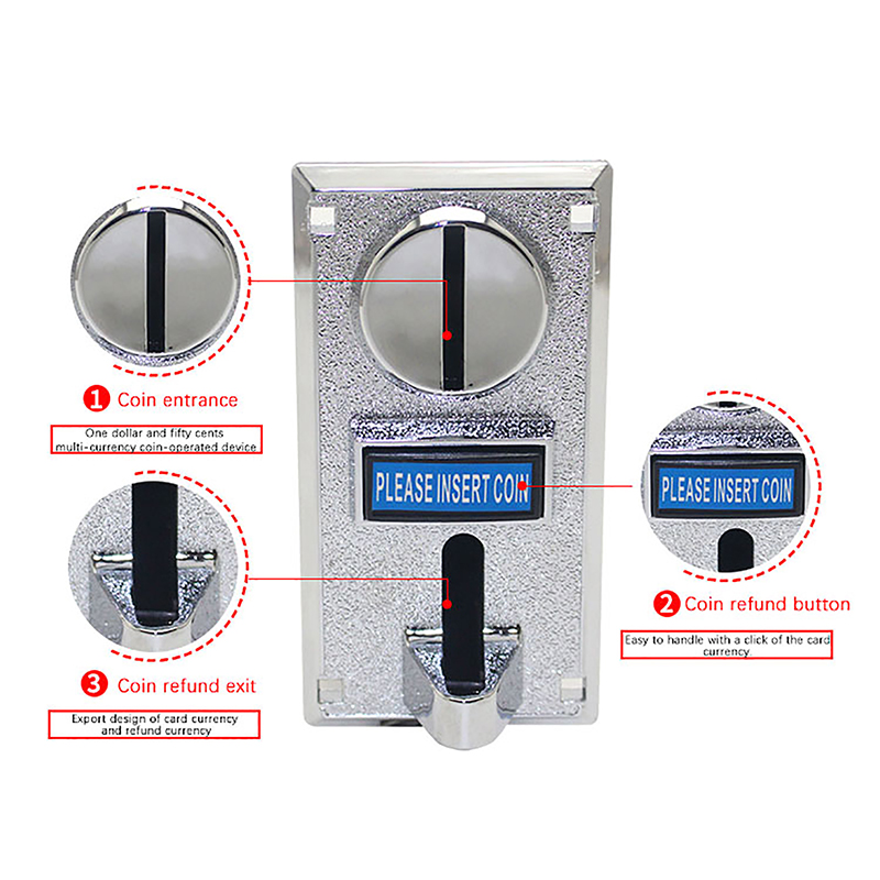 1Pc 616 Multi Coin Slot Accept - Arcade Game Vending Machine บทวิจารณ์และราคา