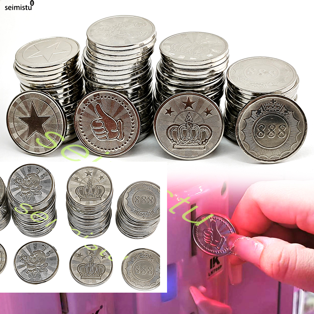 100pcs Coin Token Stainless St - Token Coin Mechanism บทวิจารณ์และราคา