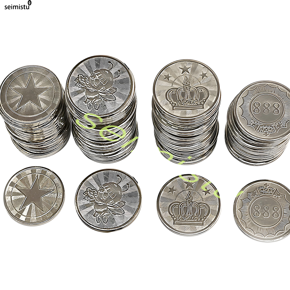 100pcs Coin Token Stainless St - Token Coin Mechanism บทวิจารณ์และราคา