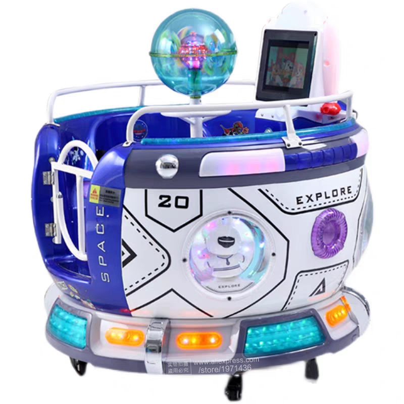 Children Play 360 Degree Rotat - Coin Operated Kiddie Ride บทวิจารณ์และราคา