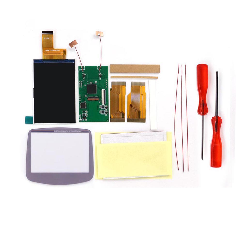 For GBA V5 Drop in Backlight L - Lcd Screen Arcade บทวิจารณ์และราคา