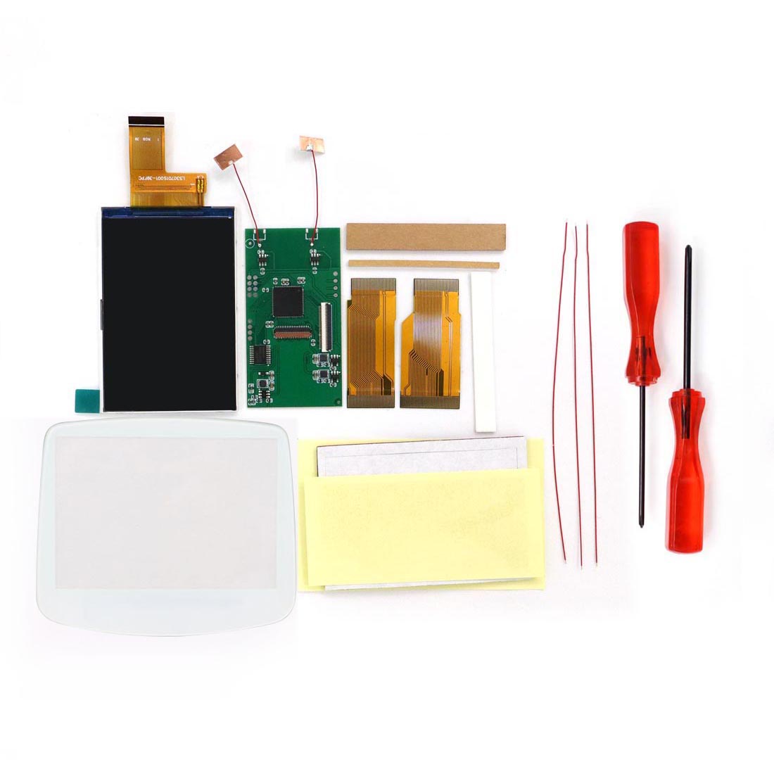 For GBA V5 Drop in Backlight L - Lcd Screen Arcade บทวิจารณ์และราคา