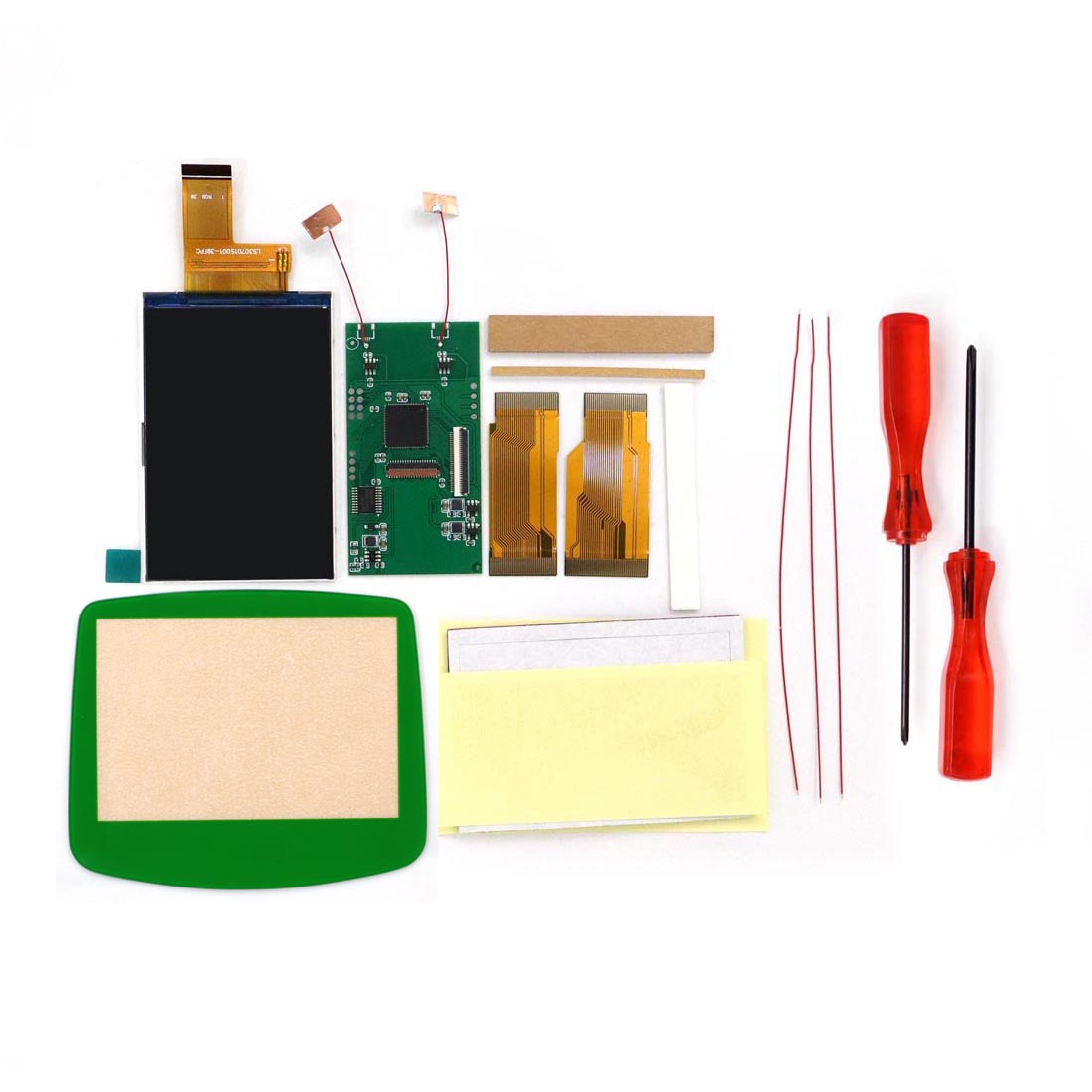 For GBA V5 Drop in Backlight L - Lcd Screen Arcade บทวิจารณ์และราคา