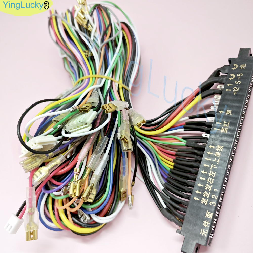 28P Connector Jamma Wire Harne - Arcade Game Cabinet บทวิจารณ์และราคา