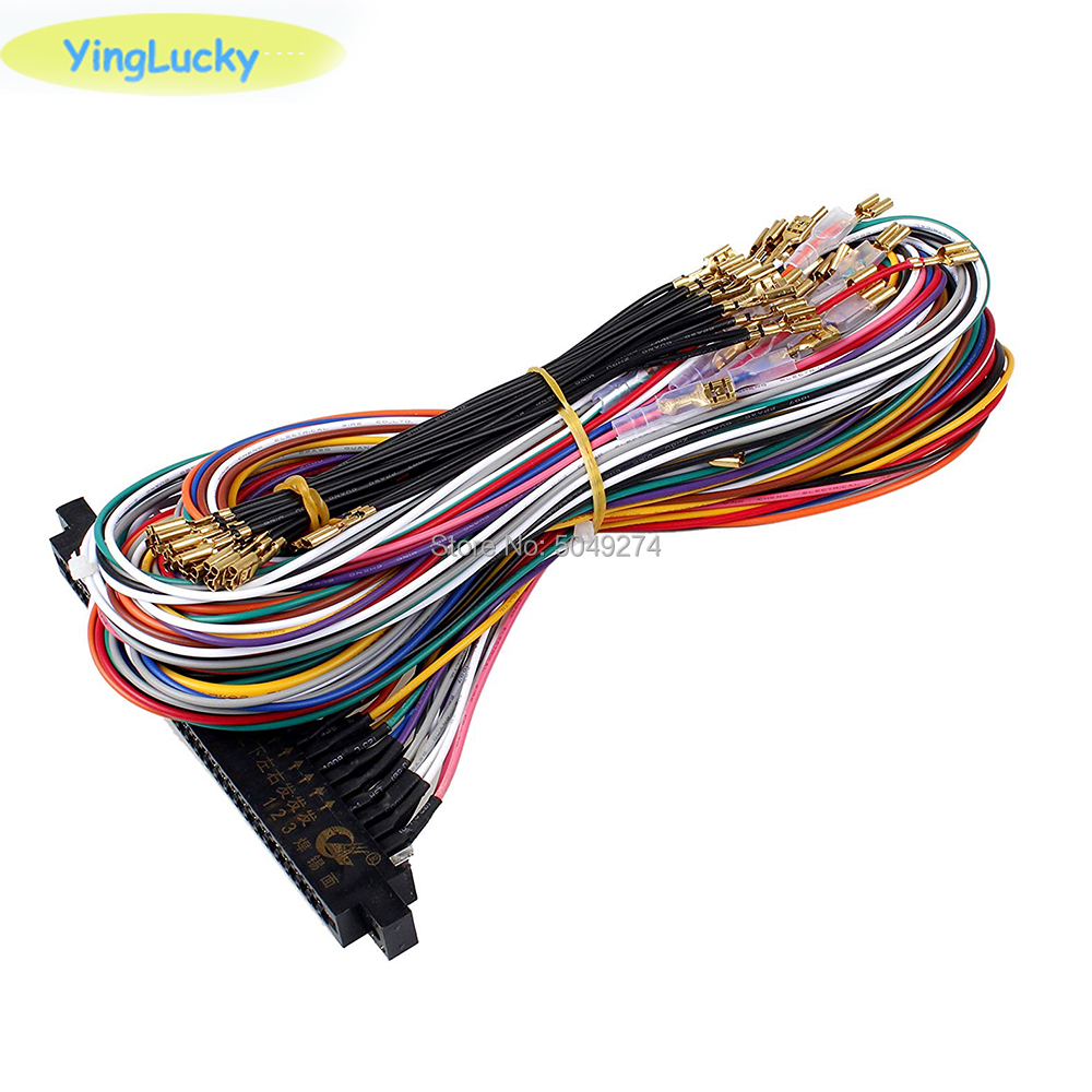 28P Connector Jamma Wire Harne - Arcade Game Cabinet บทวิจารณ์และราคา