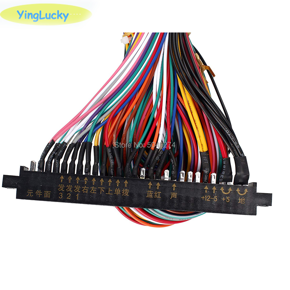 28P Connector Jamma Wire Harne - Arcade Game Cabinet บทวิจารณ์และราคา