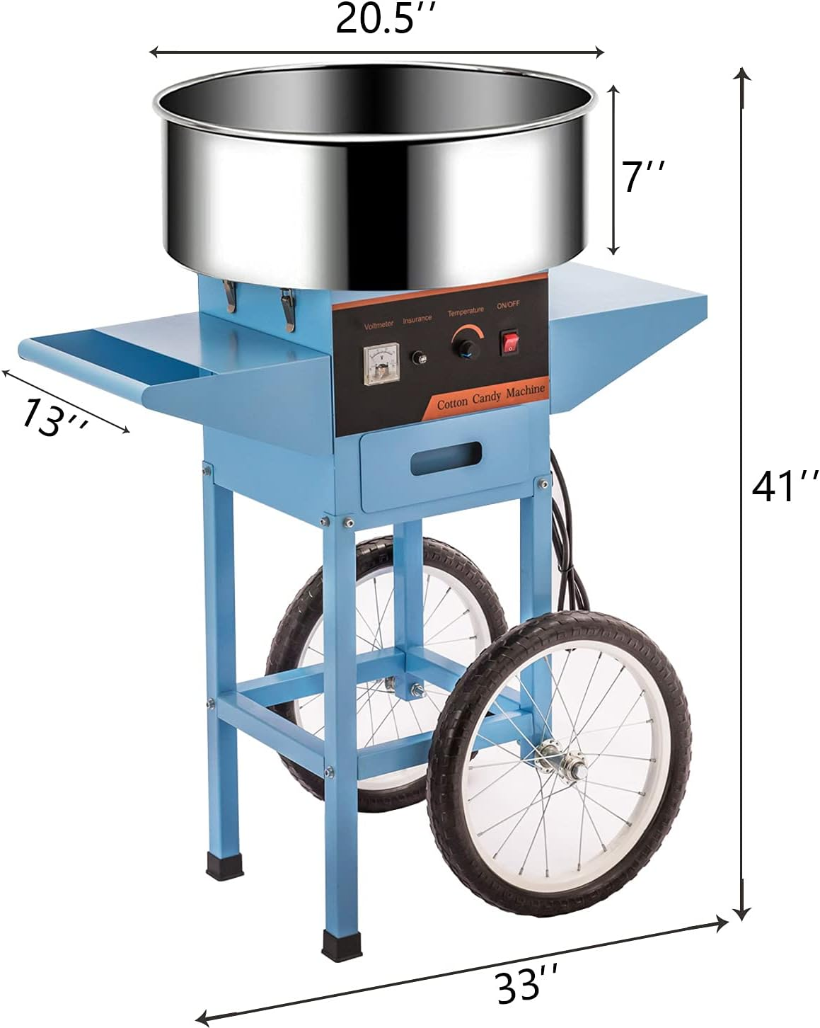 Commercial Electric Cotton Can - Candy Floss Machine บทวิจารณ์และราคา