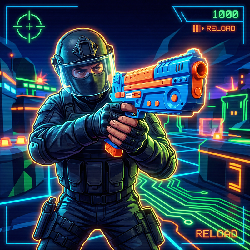 2.4G Wireless Light Gun Contro - Arcade X บทวิจารณ์และราคา