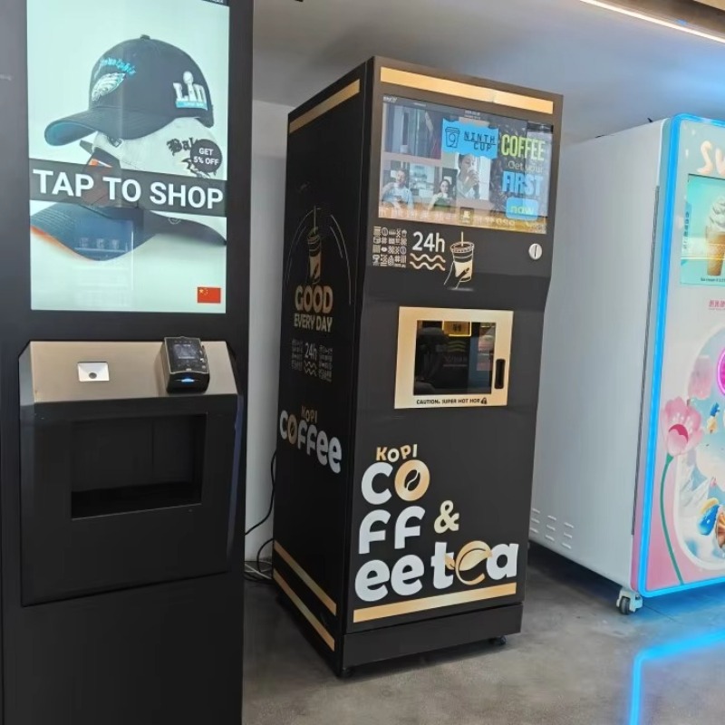 Fully Automatic Small Outdoor  - Vending Machine Qr Code บทวิจารณ์และราคา