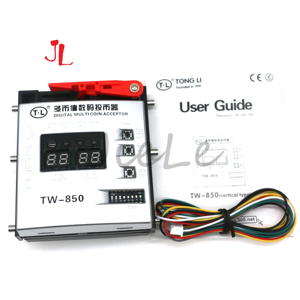 TL TW-850 Multi Coin Acceptor, - Token Coin Mechanism บทวิจารณ์และราคา