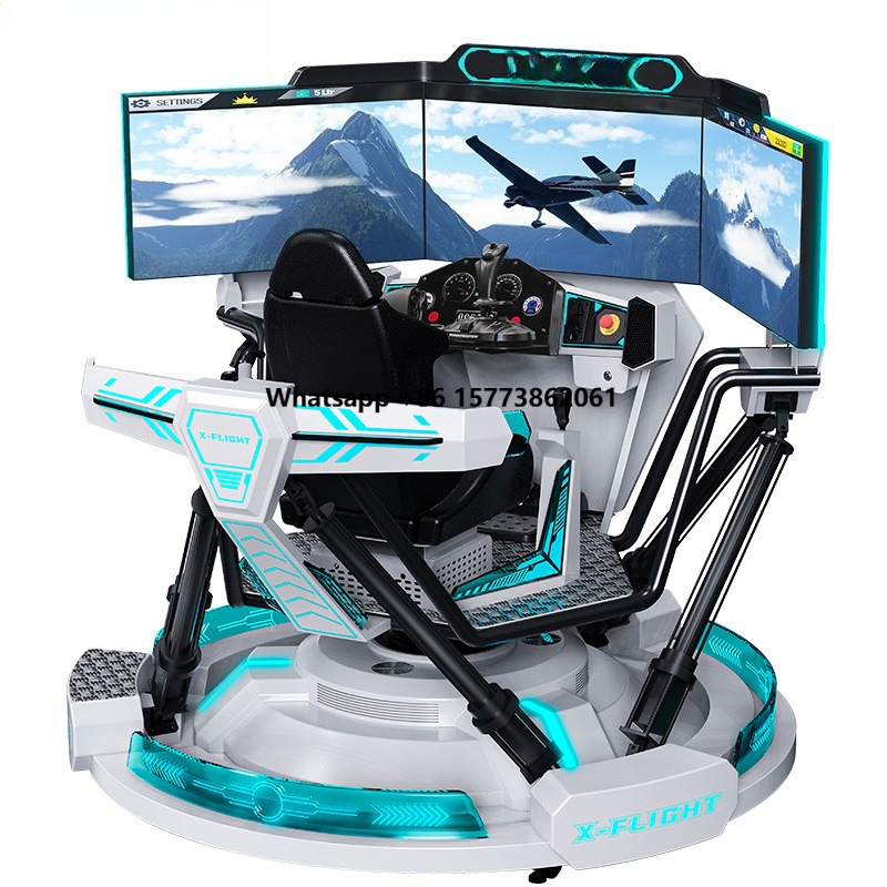 VR Flying Simulator Aircraft T - 9D Vr Simulator บทวิจารณ์และราคา