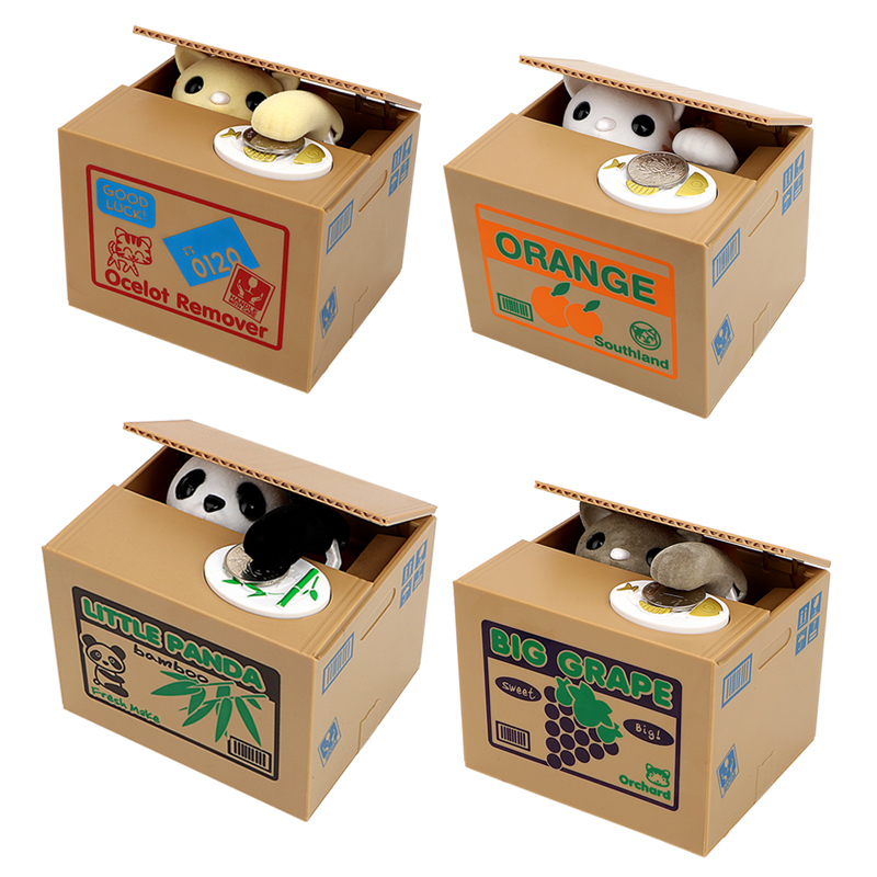 Cat Panda Stealing Coin Money  - Coin Operated Kiddie Ride บทวิจารณ์และราคา