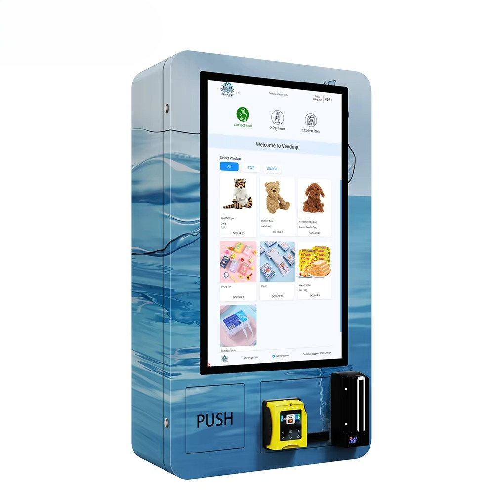 Small Metal Drinks Desktop Ven - Vending Machine Qr Code บทวิจารณ์และราคา