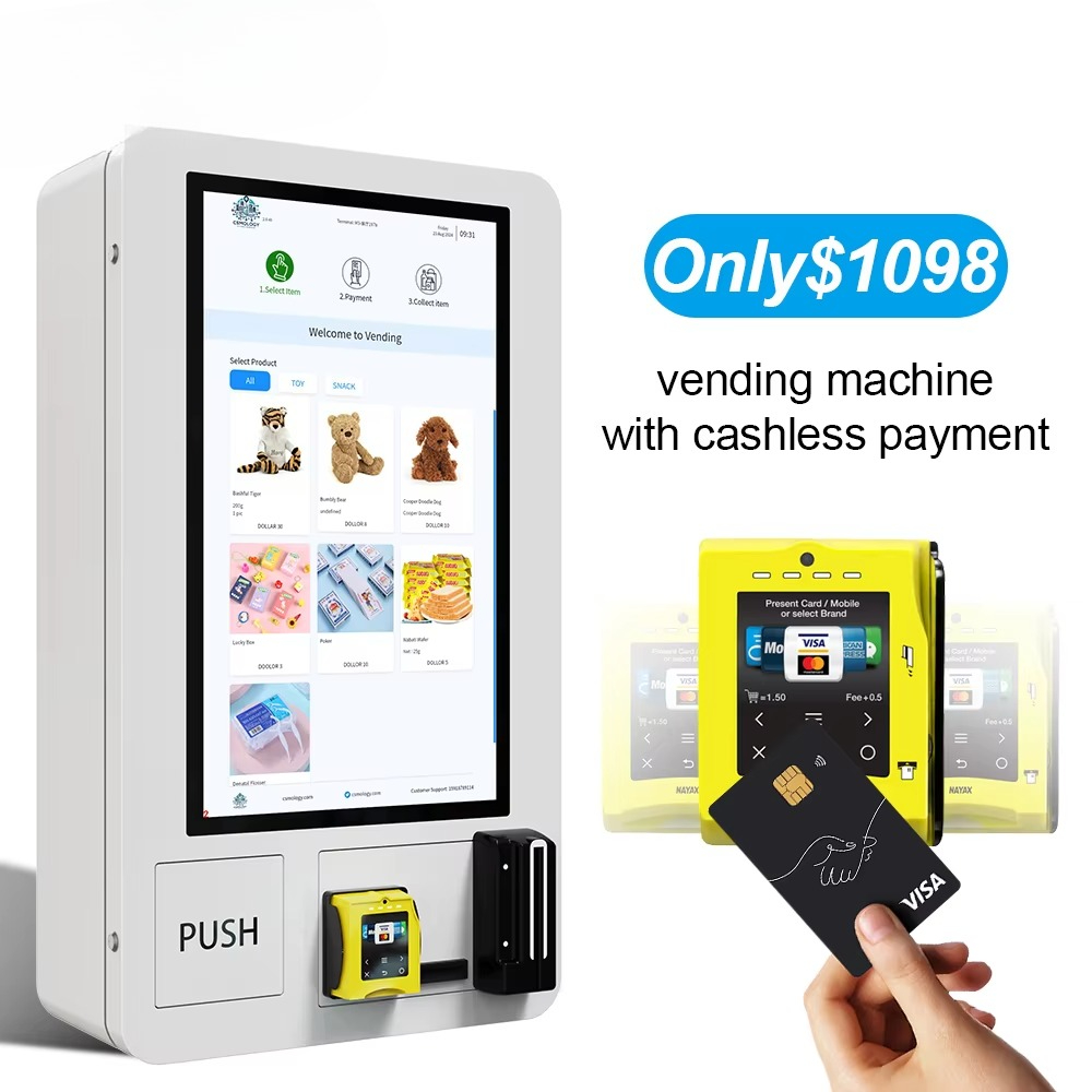Small Metal Drinks Desktop Ven - Vending Machine Qr Code บทวิจารณ์และราคา