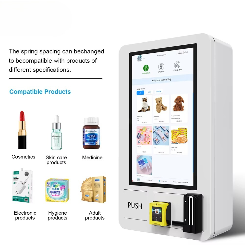 Small Metal Drinks Desktop Ven - Vending Machine Qr Code บทวิจารณ์และราคา