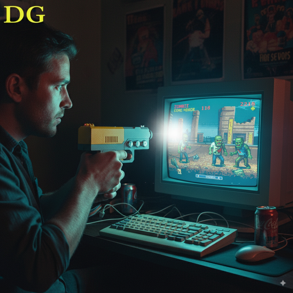 USB Wired Light Gun with Infra - Gun Shooting Arcade บทวิจารณ์และราคา