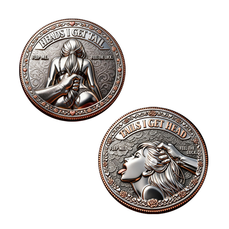 Vintage Challenge Coin Funny P - Token Coin Mechanism บทวิจารณ์และราคา