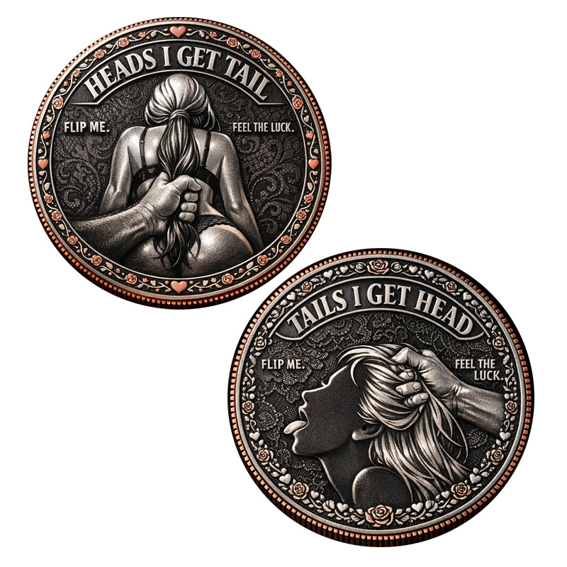 Vintage Challenge Coin Funny P - Token Coin Mechanism บทวิจารณ์และราคา
