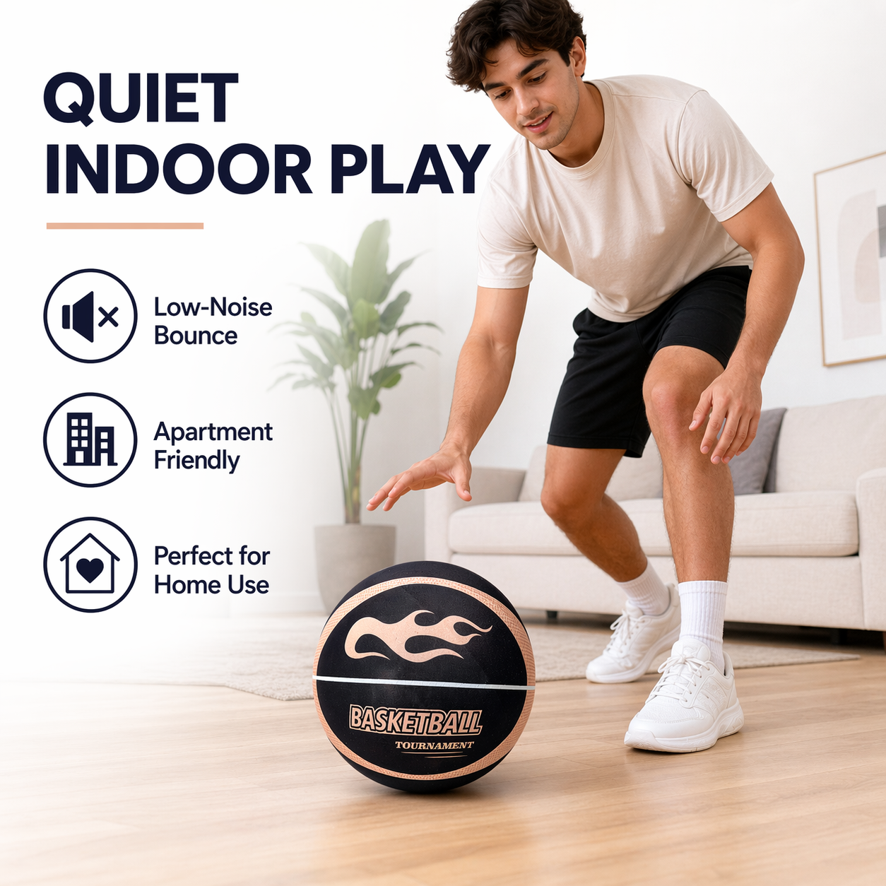 Fabric Cover Silent Basketball - Basketball Arcade Game บทวิจารณ์และราคา