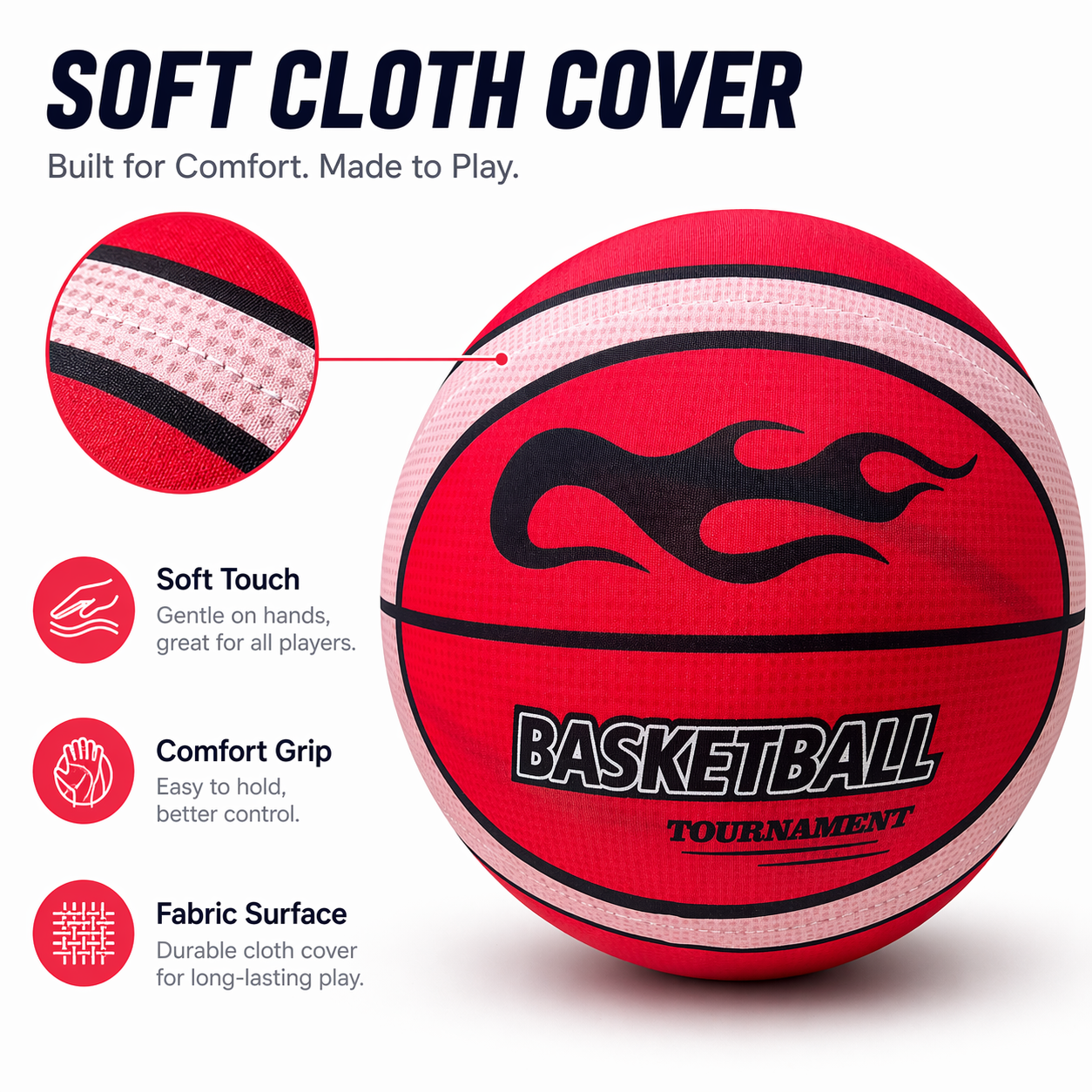 Fabric Cover Silent Basketball - Basketball Arcade Game บทวิจารณ์และราคา