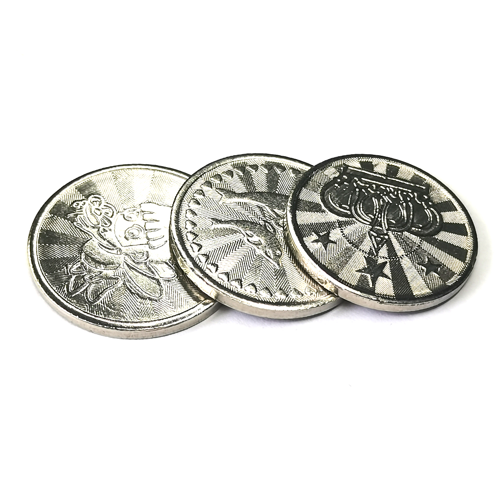 100PCS  Coins Tokens Stainless - Token Coin Mechanism บทวิจารณ์และราคา