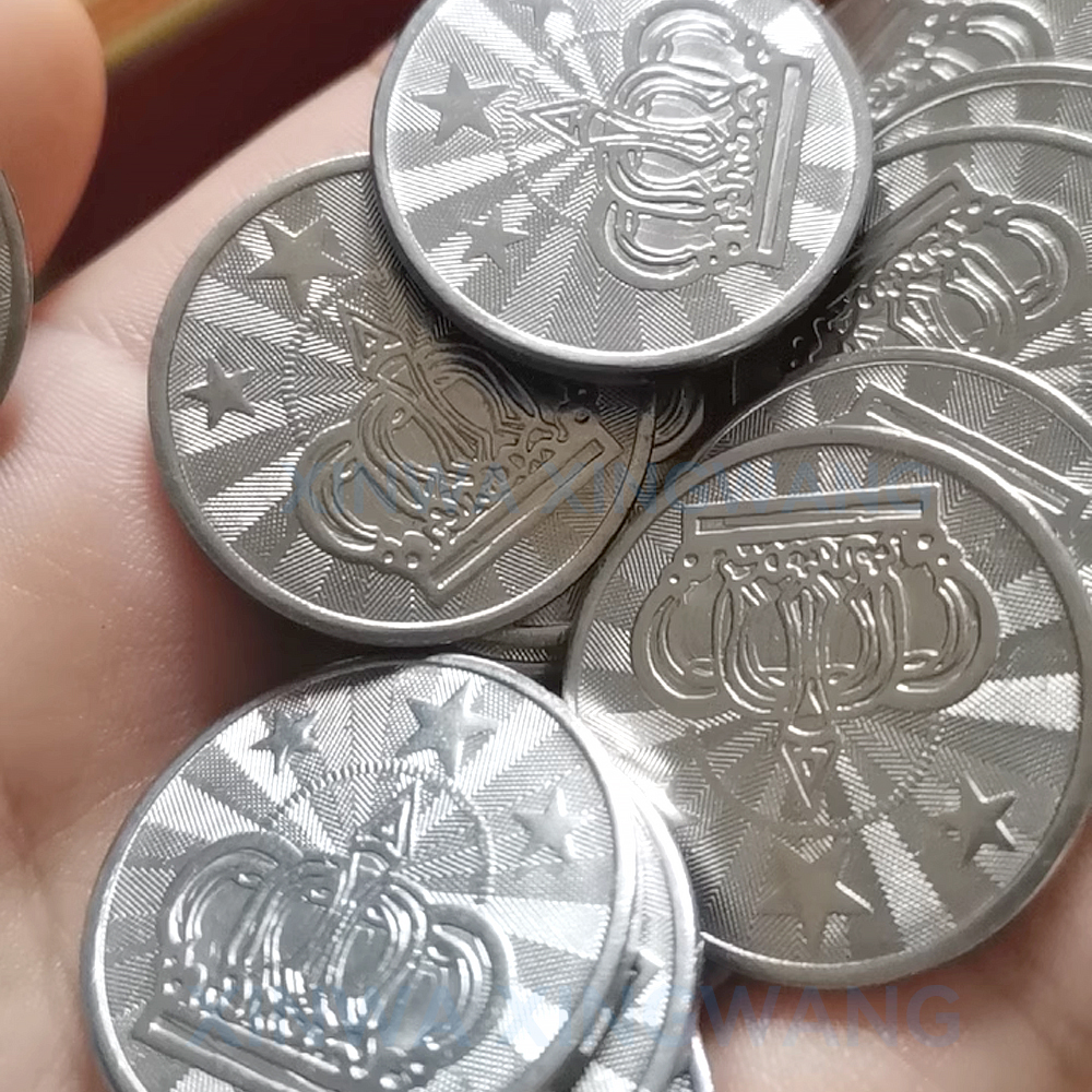 100PCS  Coins Tokens Stainless - Token Coin Mechanism บทวิจารณ์และราคา