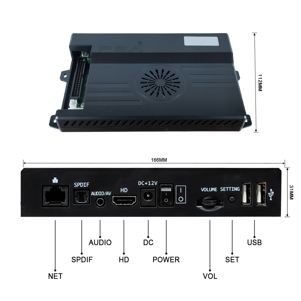 3D WiFi 10888 in 1 Pandora Sag - Arcade X บทวิจารณ์และราคา