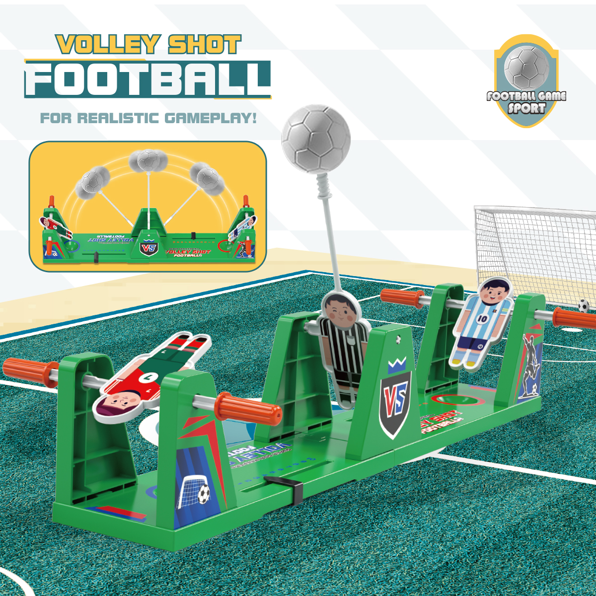 Tabletop Volley Shot Game Set  - Basketball Arcade Game บทวิจารณ์และราคา