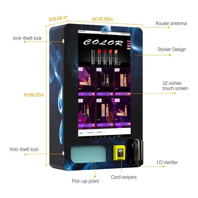 Export Wall-mounted Mini Cigar - Vending Machine Qr Code บทวิจารณ์และราคา