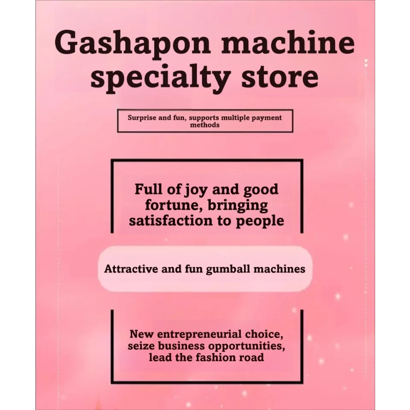 Commercial Large Gashapon Caps - Vending Machine Qr Code บทวิจารณ์และราคา