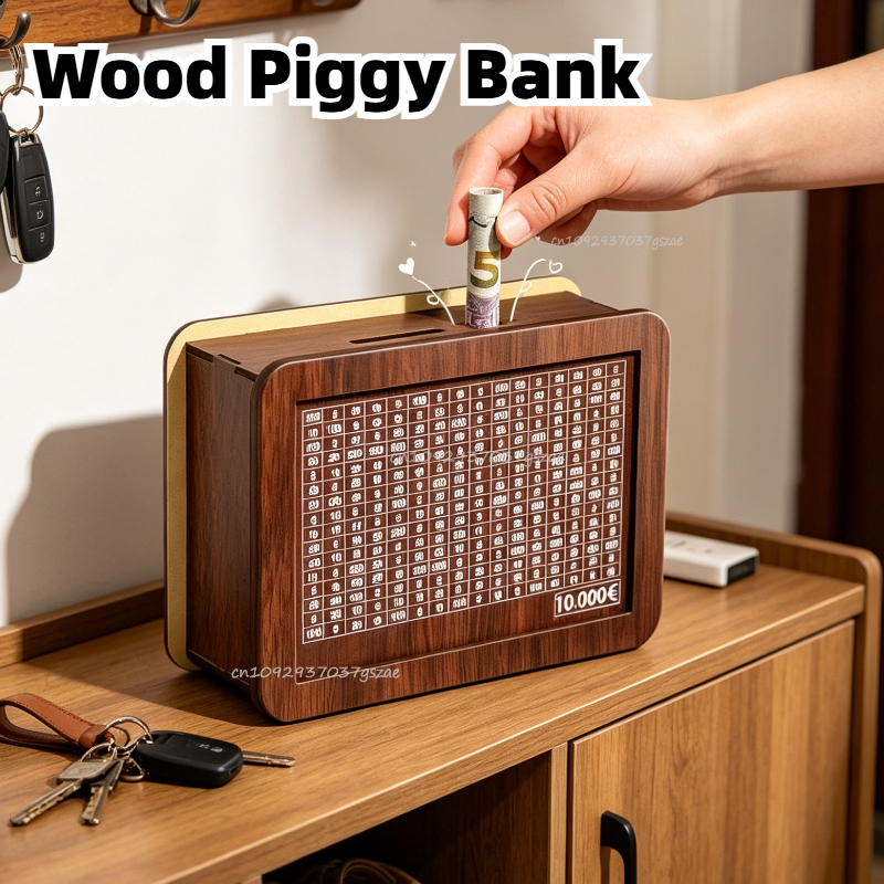 Wood Piggy Bank 1000 Euro Chil - Coin Operated Kiddie Ride บทวิจารณ์และราคา