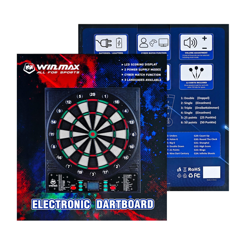 Electronic Dart Board LED Elec - Electronic Dartboard Cabinet บทวิจารณ์และราคา