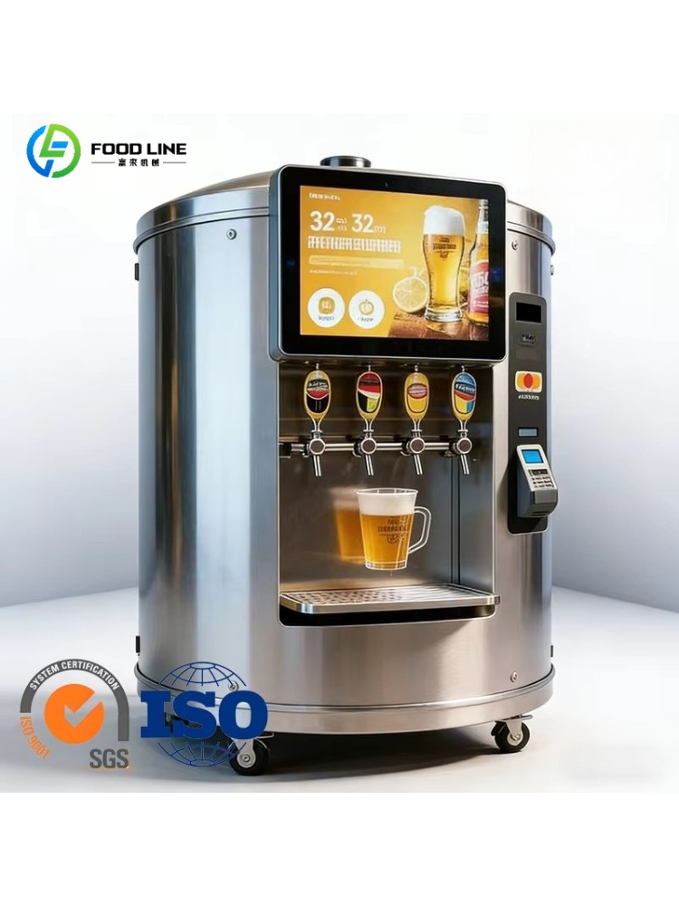 Self-Service Metal Beer Vendin - Vending Machine Qr Code บทวิจารณ์และราคา