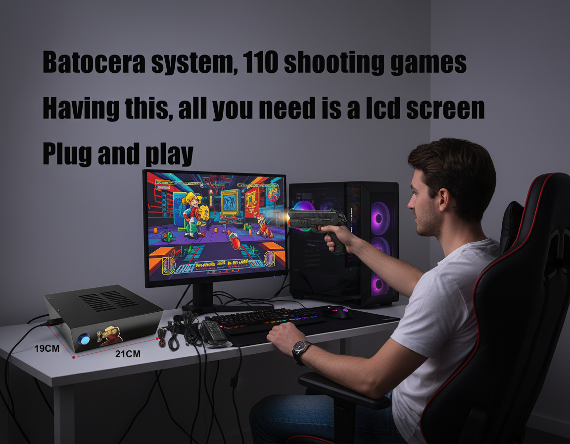 Batocera Game System With Dual - Gun Shooting Arcade บทวิจารณ์และราคา