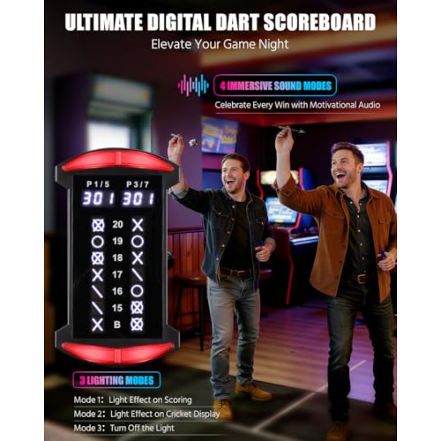Electronic Dart Board, Electri - Electronic Dartboard Cabinet บทวิจารณ์และราคา