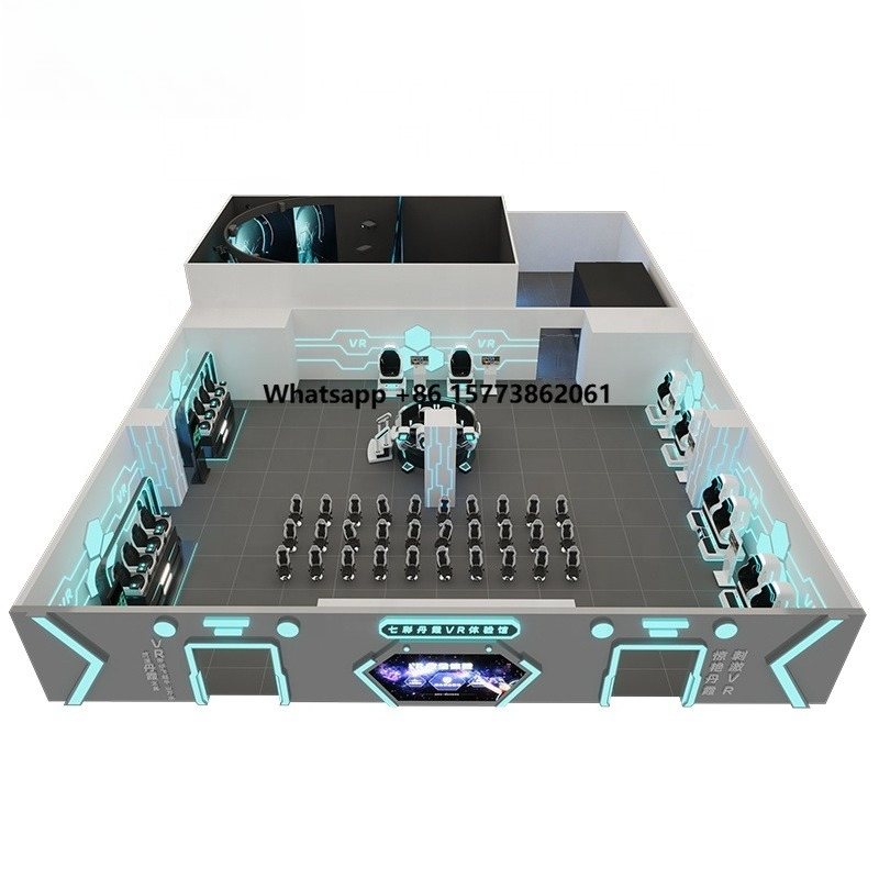 Virtual Reality Amusement Park - 9D Vr Simulator บทวิจารณ์และราคา