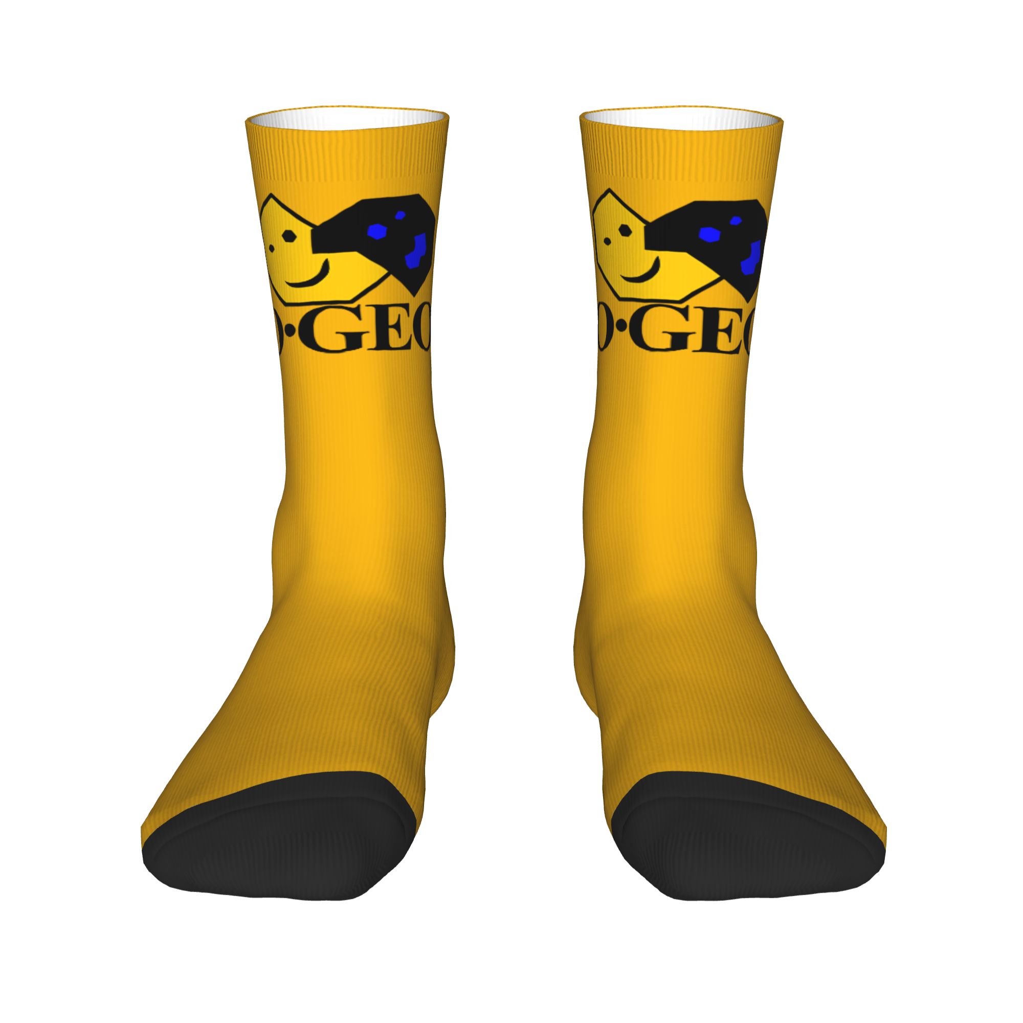 Custom Cool Neo Geo Logo Socks - Basketball Arcade Game บทวิจารณ์และราคา