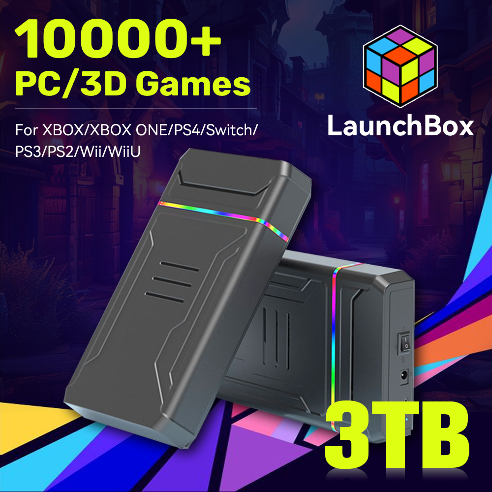 JMachen Launchbox 3TB Gaming H - Arcade X บทวิจารณ์และราคา