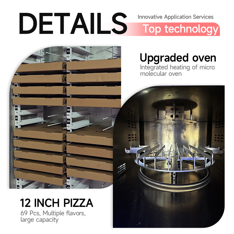 Wholesale Automated Hot Pizza  - Vending Machine Qr Code บทวิจารณ์และราคา