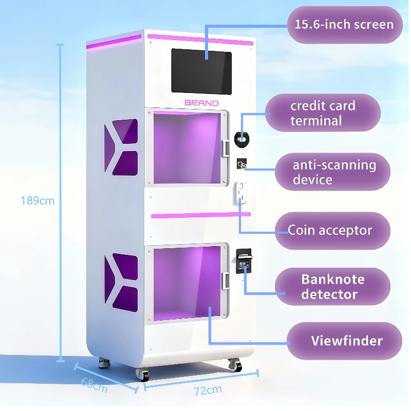 Custom Double Warehouse Helmet - Vending Machine Qr Code บทวิจารณ์และราคา