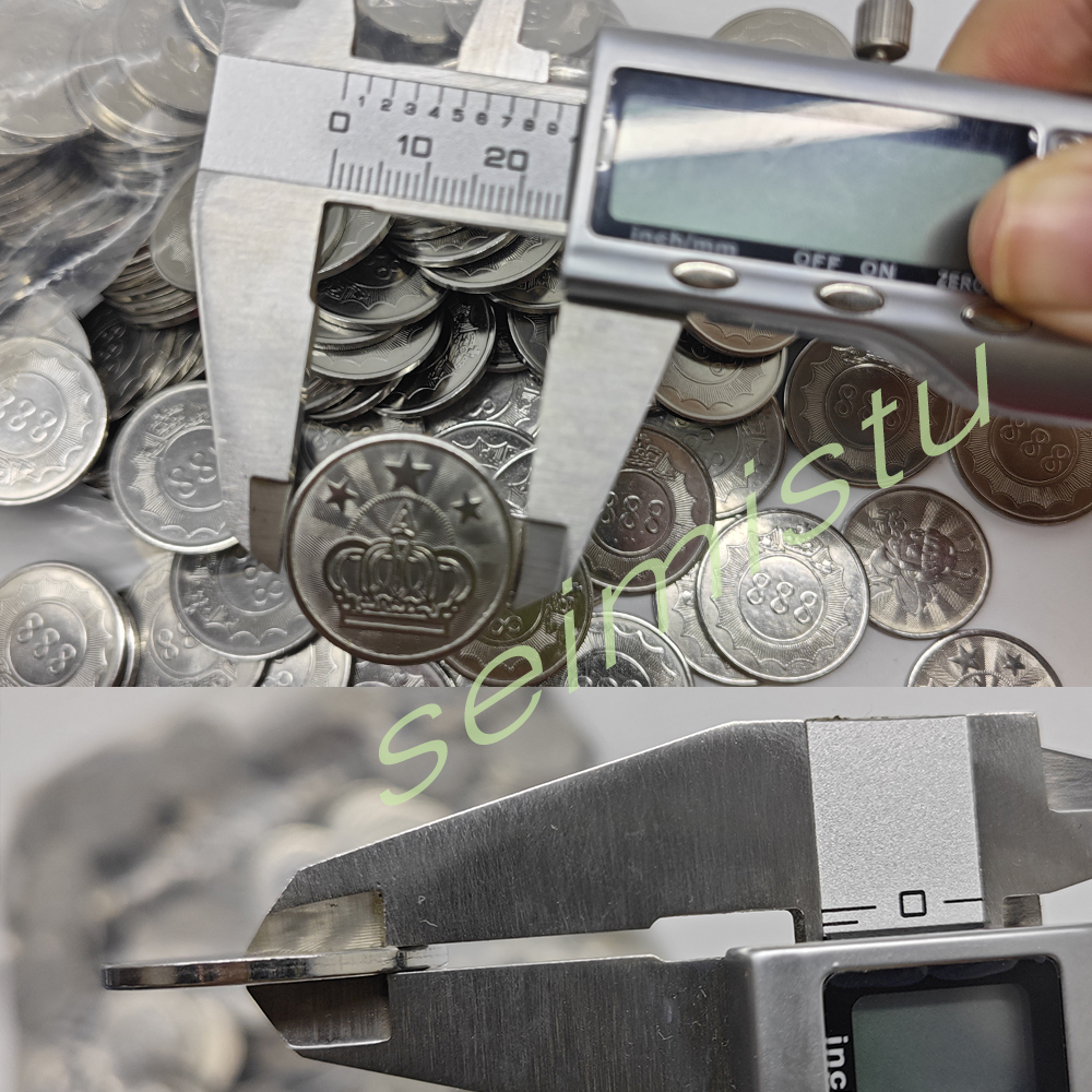 100pcs Stainless Steel 23/24/2 - Token Coin Mechanism บทวิจารณ์และราคา