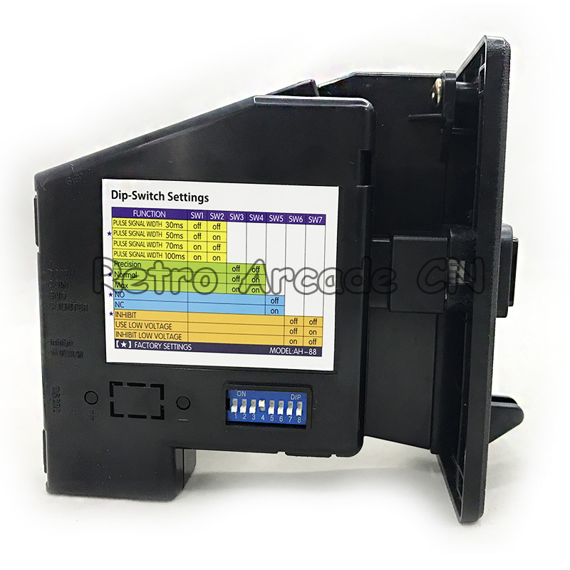 CL LED Logo Multi Coin Accepto - Arcade Game Cabinet บทวิจารณ์และราคา