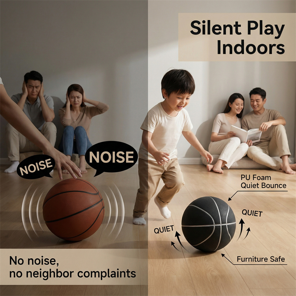Mute Basketball for Indoor Tra - Basketball Arcade Game บทวิจารณ์และราคา