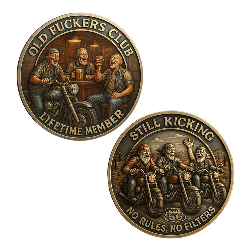 1pc Vintage Old Club Lifetime  - Token Coin Mechanism บทวิจารณ์และราคา